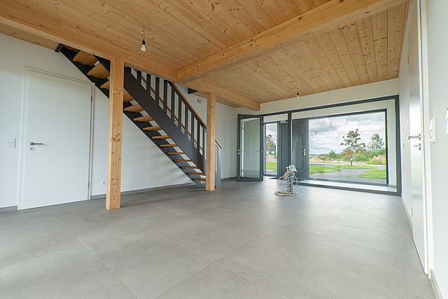 Ferienhaus kaufen Rügen Wohnzimmer