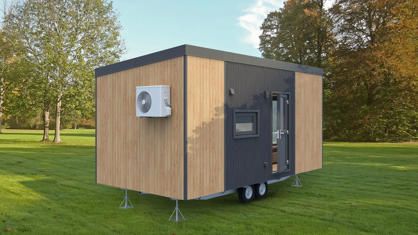 Tiny House kaufen an der Ostsee am Bodden - Tiny Houese Außenansicht