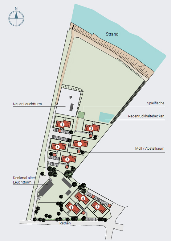 Buy holiday flat Fehmarn micro location