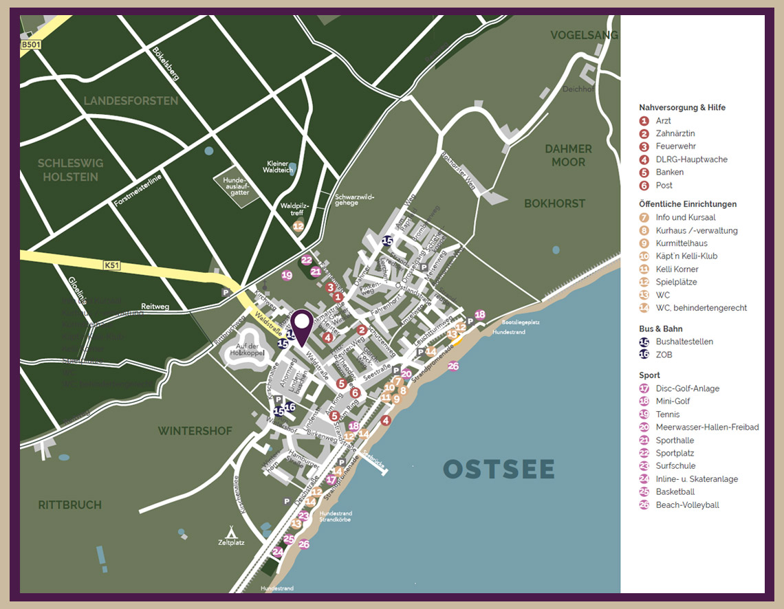 Mikro-Lage Ferienwohnung Ostsee kaufen
