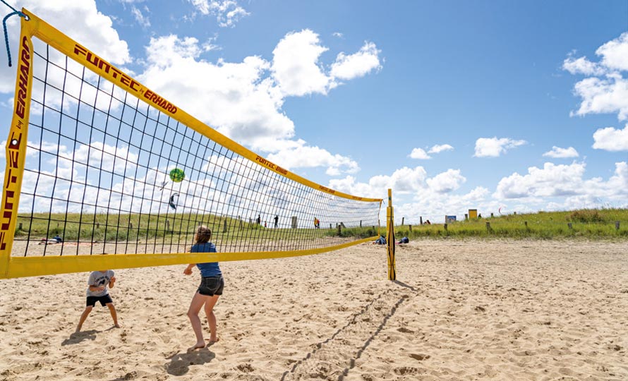 Ferienwohnung kaufen Nordsee Beach Volleyball