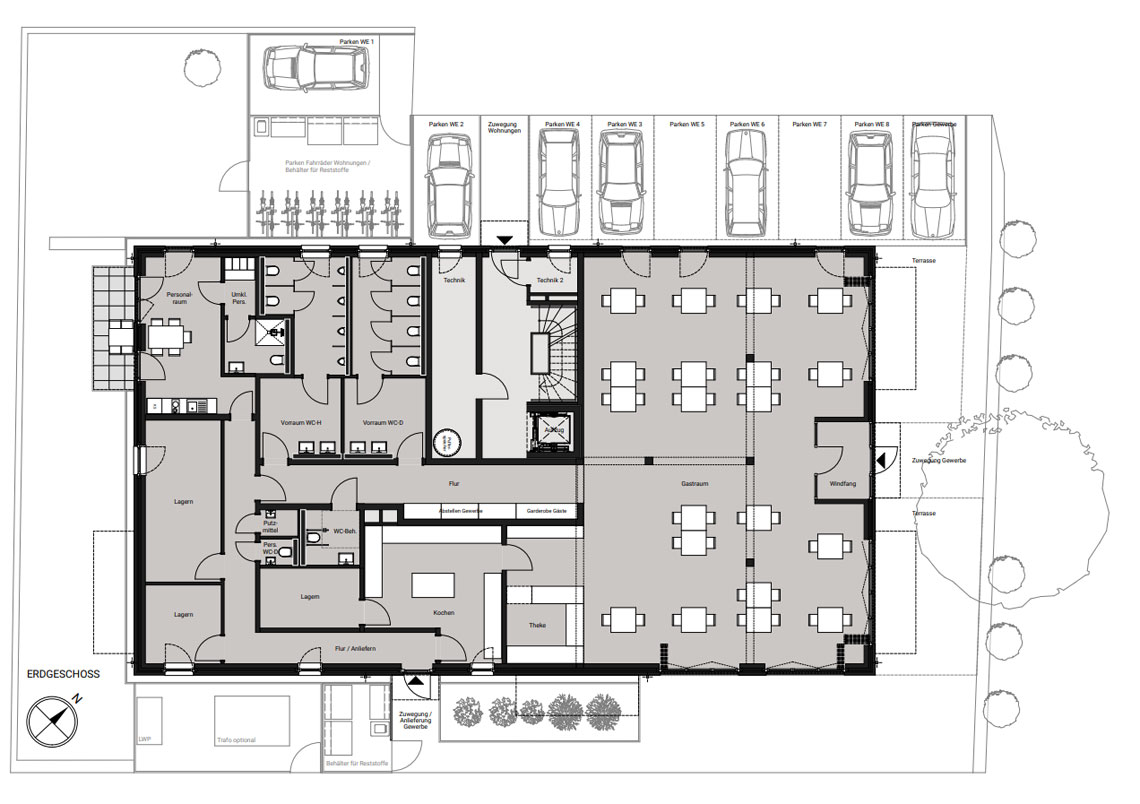 Buy commercial space Tossens North Sea