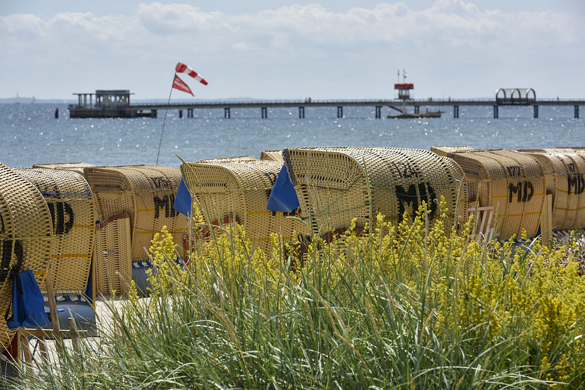 Wohnung Kauf 23746 Kellenhusen Strandkörbe mit Meeresglitzern