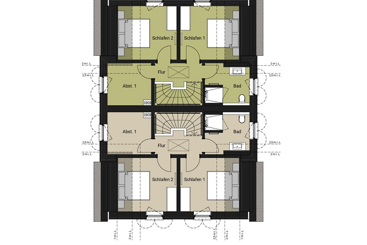 Haus Kauf 18551 Lohme Grundriss Obergeschoss