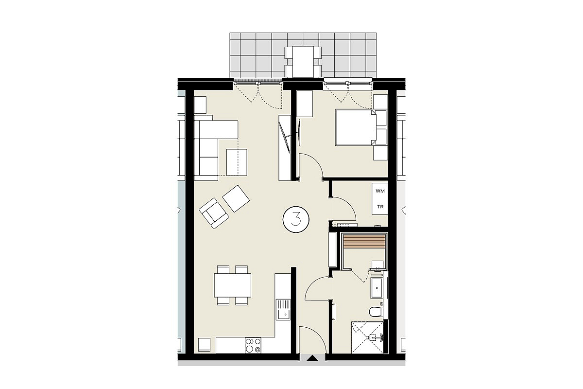 Wohnung Kauf 26969 Butjadingen / Tossens Grundriss