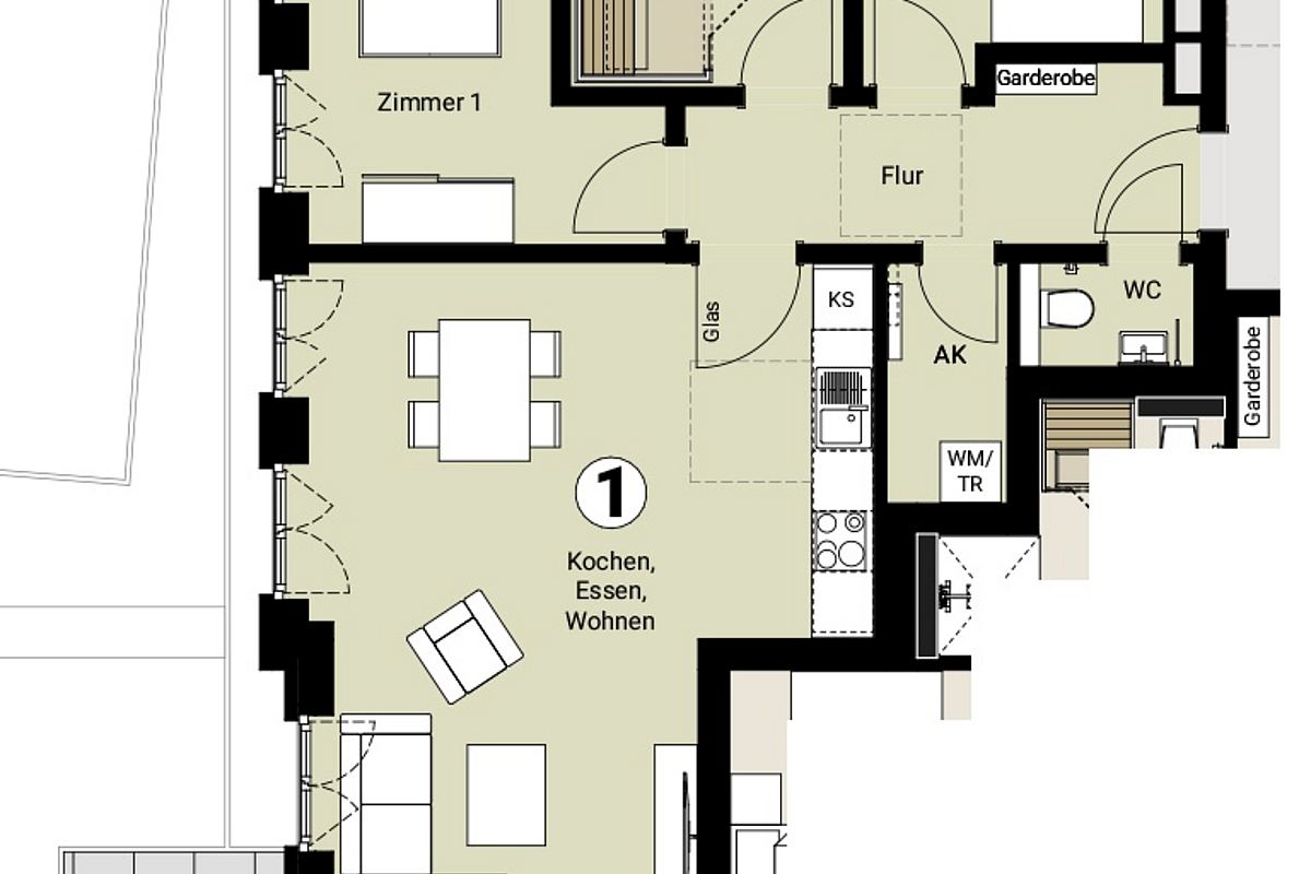 Wohnung Kauf 23743 Grömitz WE 1 - Erdgeschoss