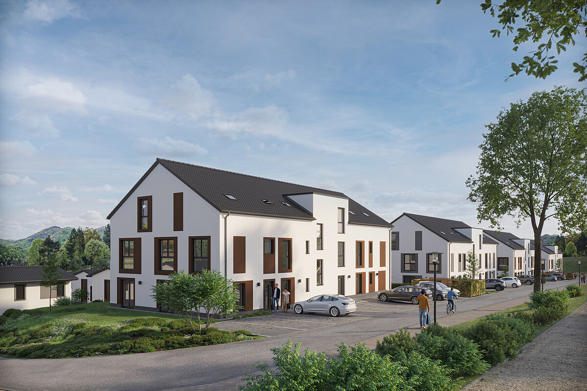 Wohnung Kauf 34549 Hemfurth am Edersee Außenansicht Mehrparteienhaus Straße