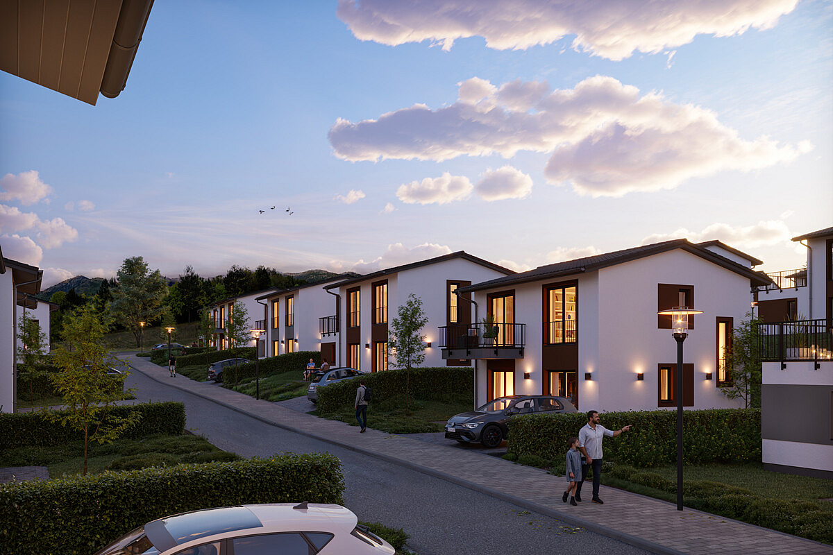 Haus Kauf 34549 Hemfurth am Edersee Abendstimmung