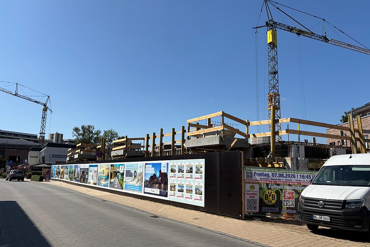 Büro / Praxis Kauf 23743 Grömitz Baustelle Seestraße 4 – Rohbau im Sommer 2026