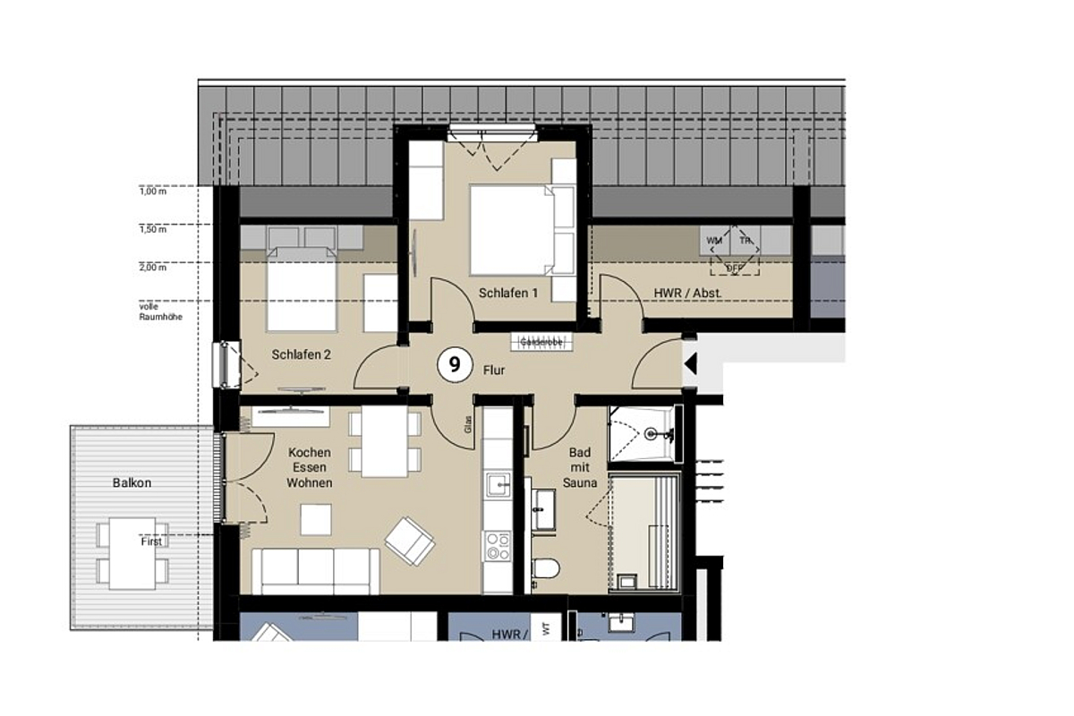 Wohnung Kauf 23743 Grömitz WE 9, Dachgeschoss