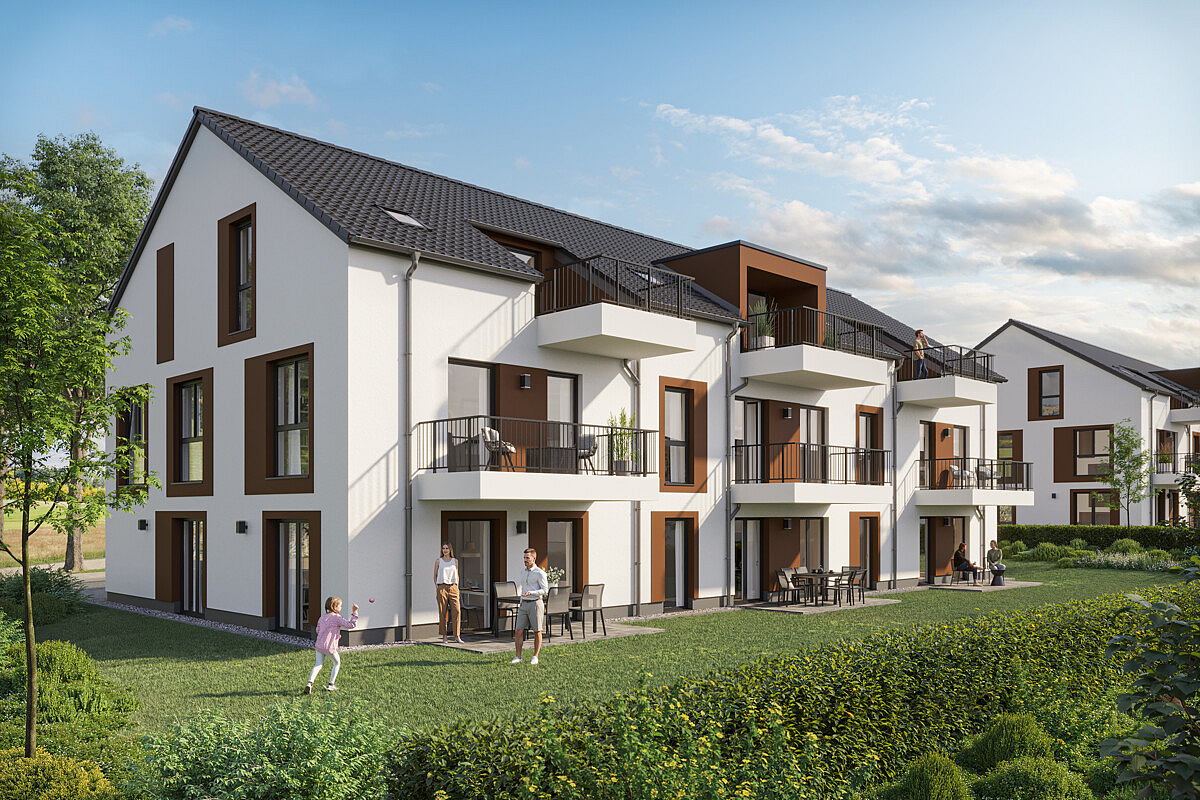 Wohnung Kauf 34549 Hemfurth am Edersee Außenansicht Mehrparteienhaus Garten