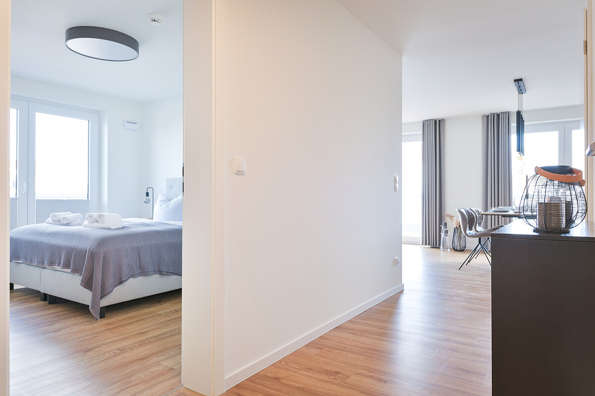 Wohnung Kauf 23746 Kellenhusen Flur und Schlafzimmer