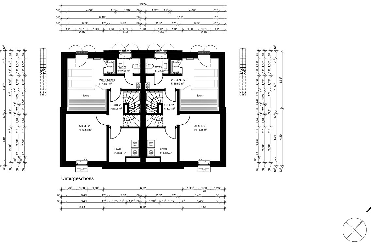 Haus Kauf 18551 Lohme Haus 31,32 Untergeschoss
