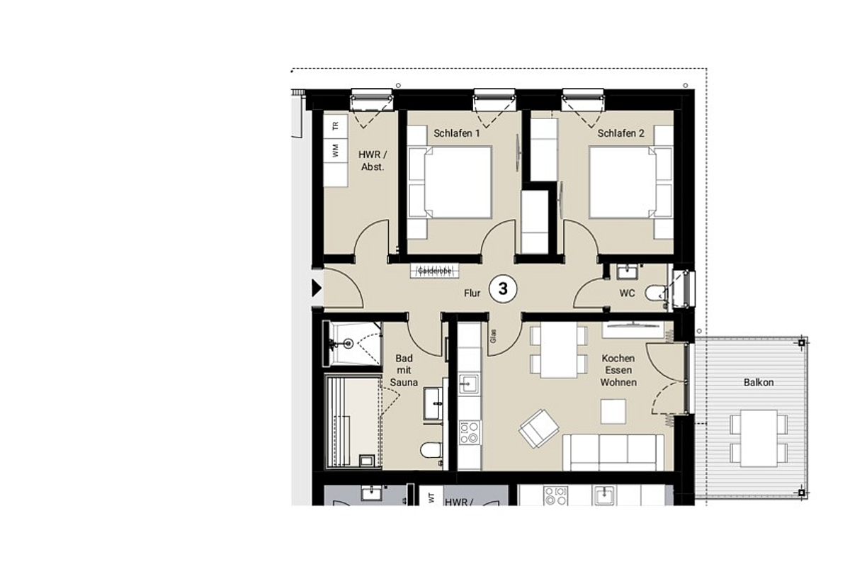 Wohnung Kauf 23743 Grömitz WE 3, Erdgeschoss