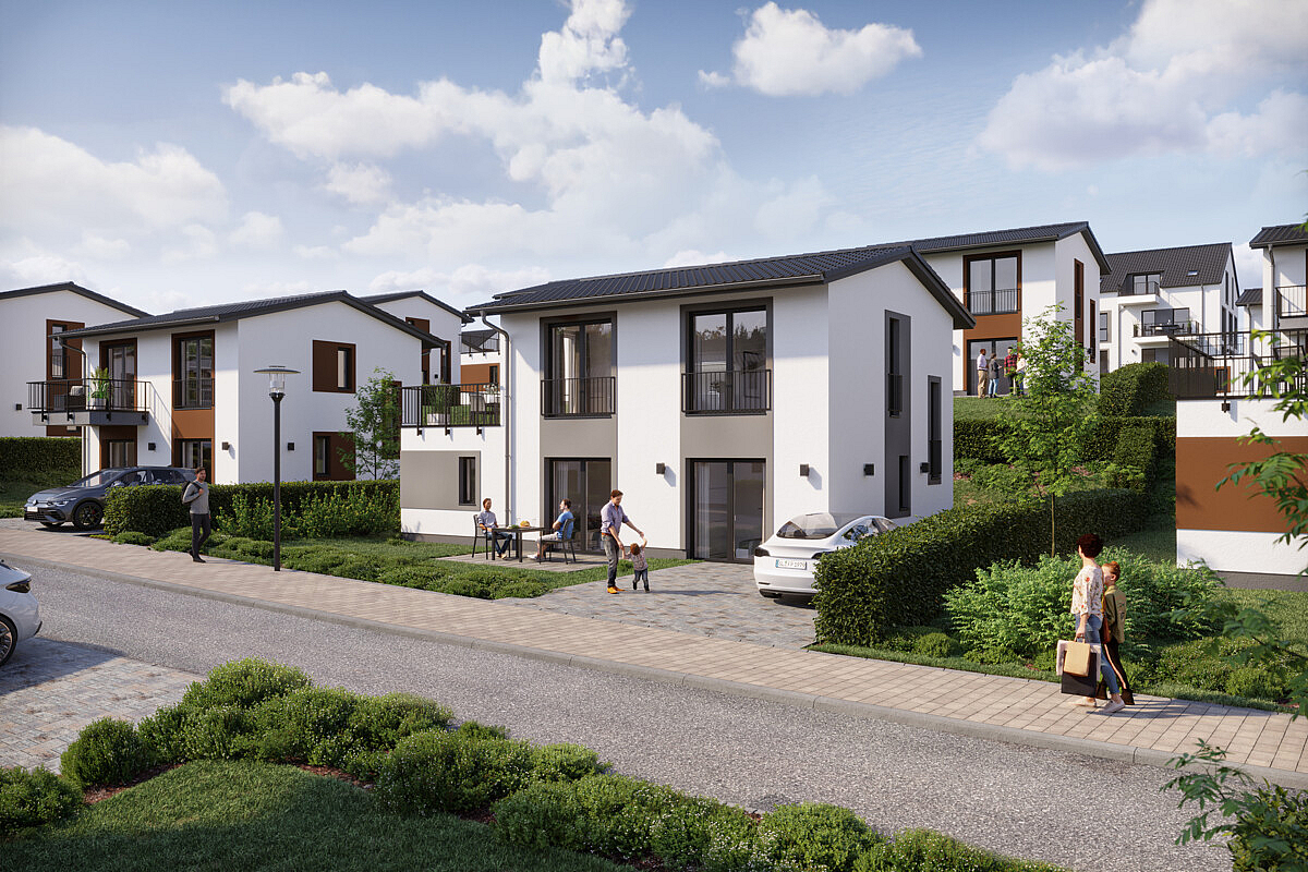 Haus Kauf 34549 Hemfurth am Edersee Blick von der Straße