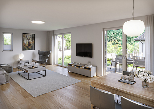 Haus Kauf 34549 Hemfurth am EderseeWohnzimmer mit Einrichtung