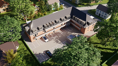 Büro / Praxis Kauf 26969 Butjadingen / BurhaveNeubauprojekt Strandallee Butjadingen Luftaufnahme