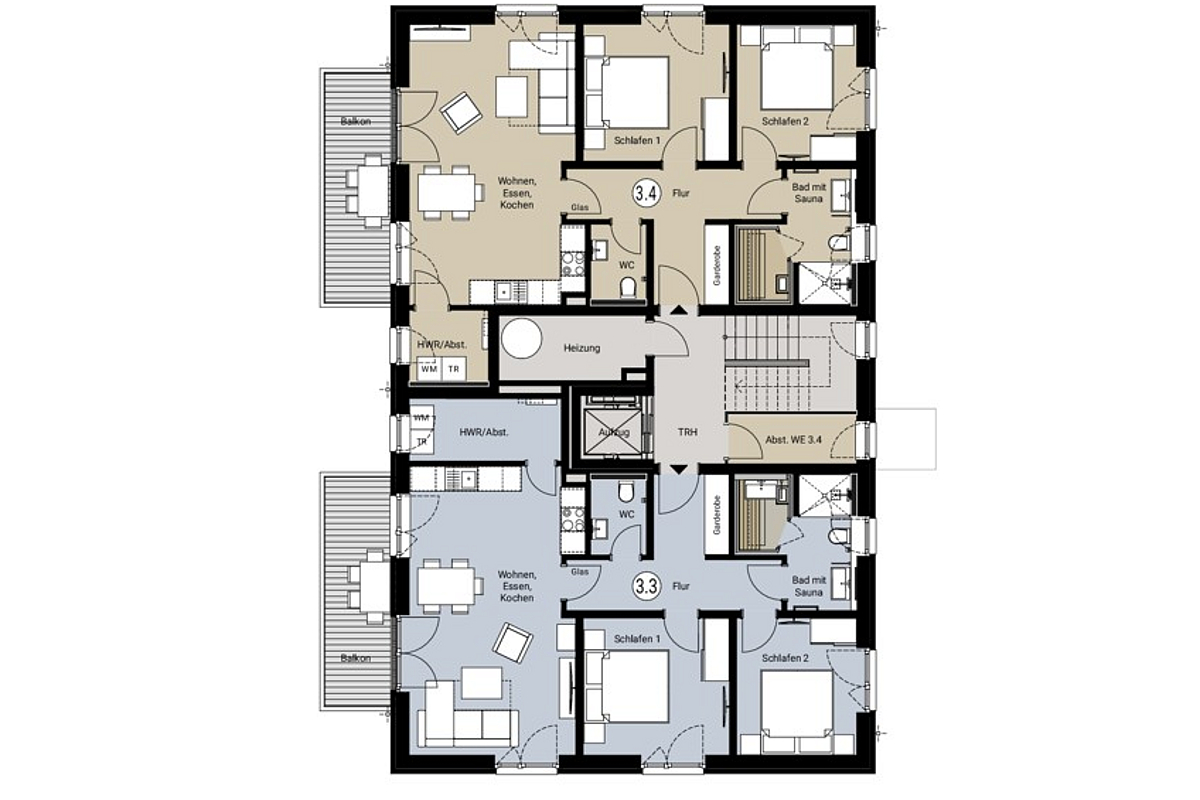 Wohnung Kauf 23746 Kellenhusen HAUS 3 - Obergeschoss