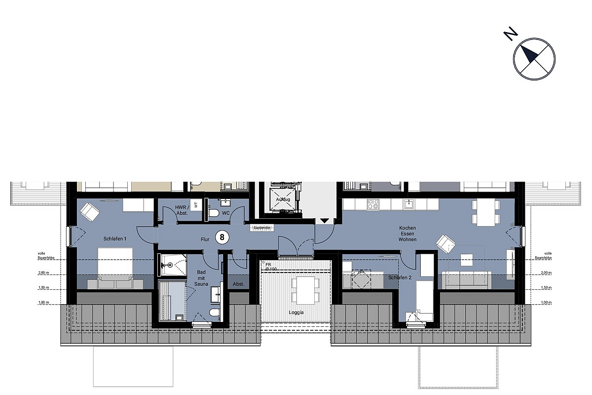 Wohnung Kauf 23743 Grömitz WE 8, Dachgeschoss