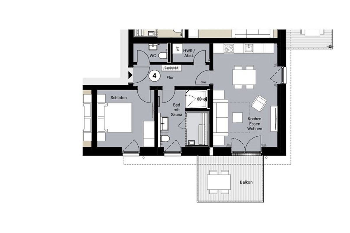 Wohnung Kauf 23743 Grömitz WE 4, Erdgeschoss