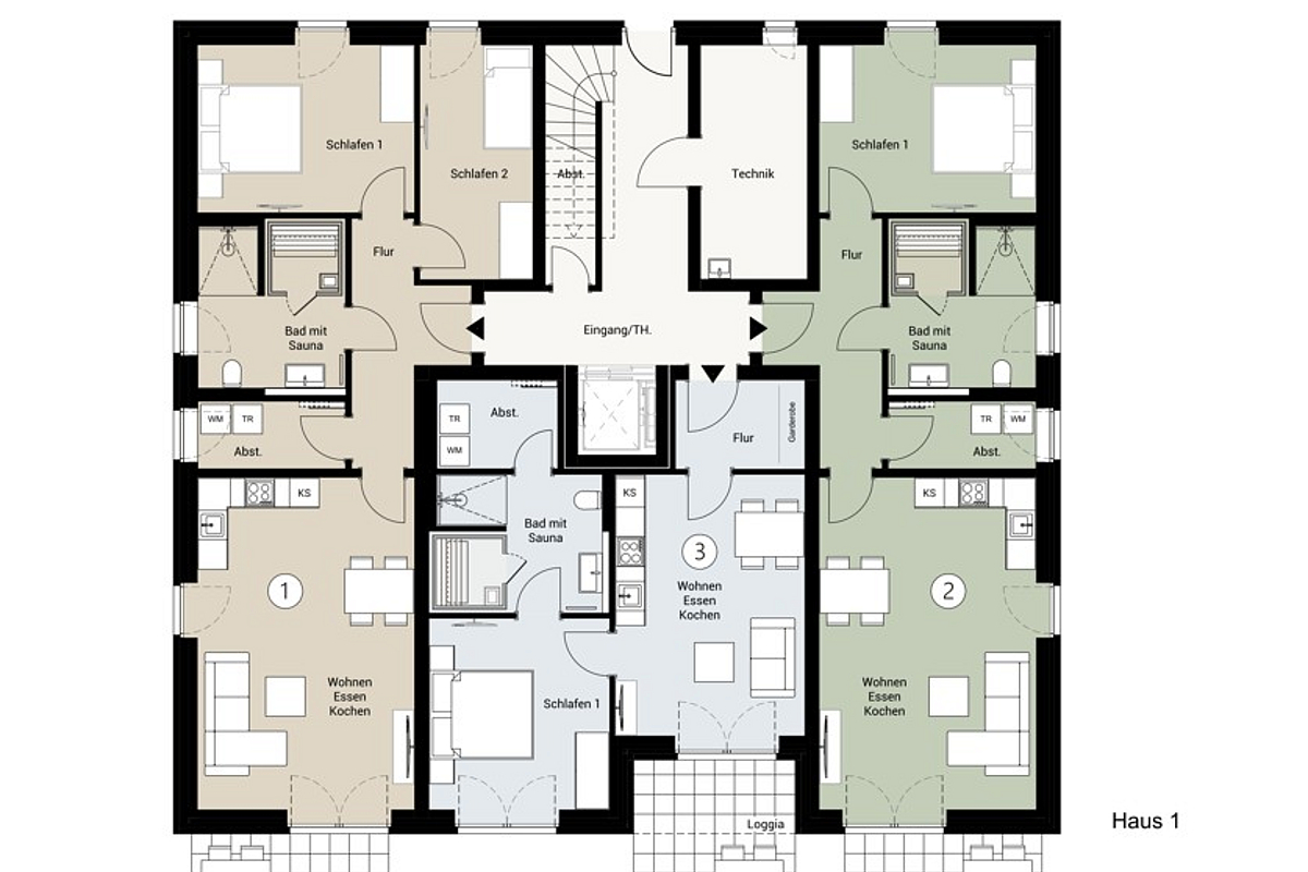 Wohnung Kauf 26553 Dornum Erdgeschoss Haus 1