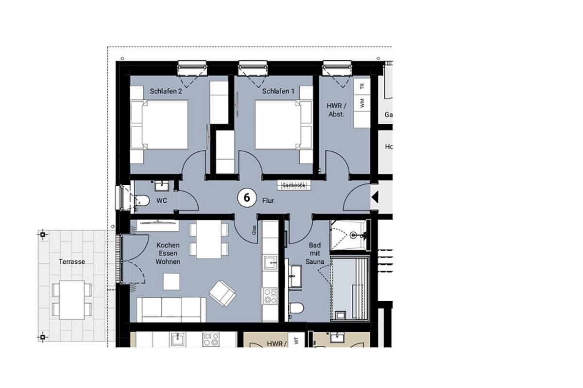 Wohnung Kauf 23743 Grömitz WE 6, Erdgeschoss