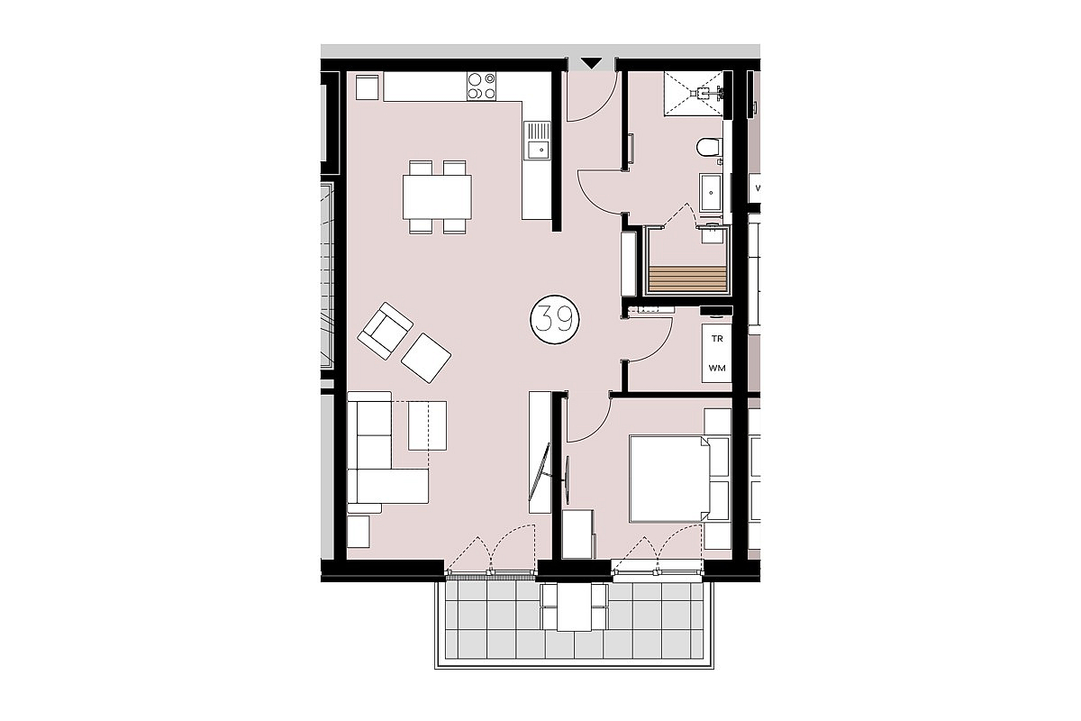 Wohnung Kauf 26969 Butjadingen / Tossens 16.39 WE 39 - Haus 2 - Obergeschoss