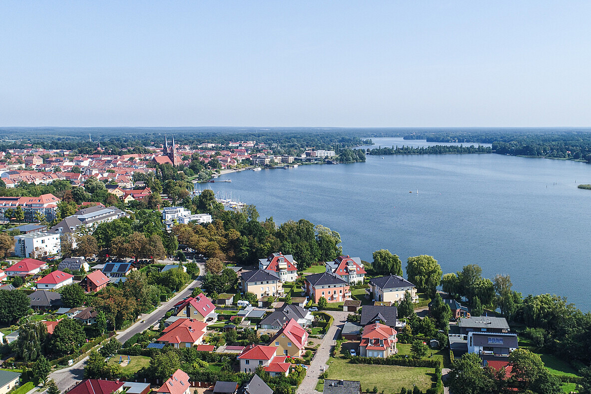 Wohnung Kauf 16816 Neuruppin Luftbild Neuruppiner See