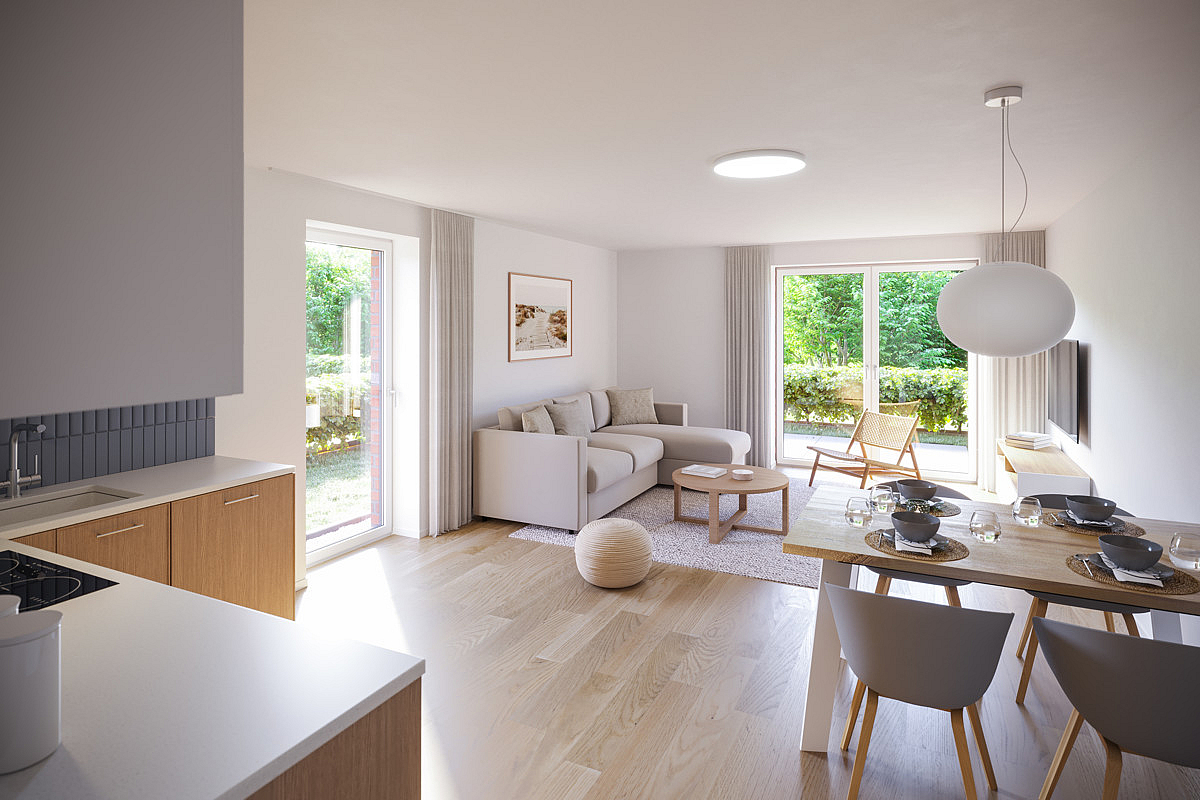 Wohnung Kauf 26553 Dornum offene Küche