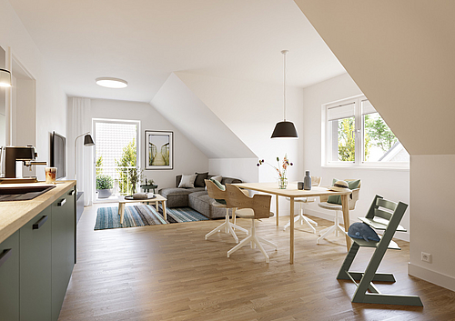 Wohnung Kauf 26969 Butjadingen / TossensWohnzimmer 