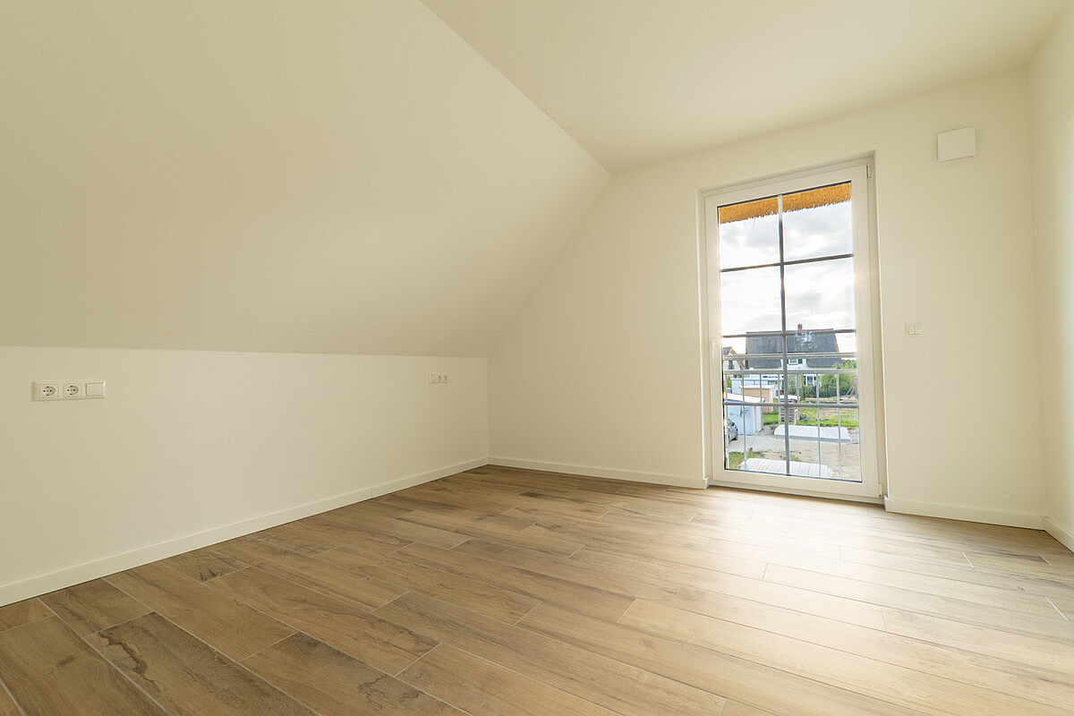 Haus Kauf 18574 Poseritz / Puddemin Schlafzimmer im Dachgeschoss